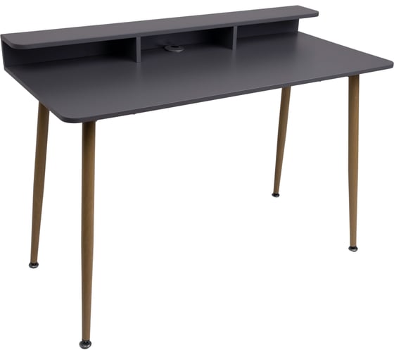 Стол письменный Aks Home JASPER, серый/бук, 1200x550x850 86201