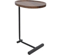 Стол журнальный Aks Home BAT, дуб мореный/черный, 450x300x600 106174