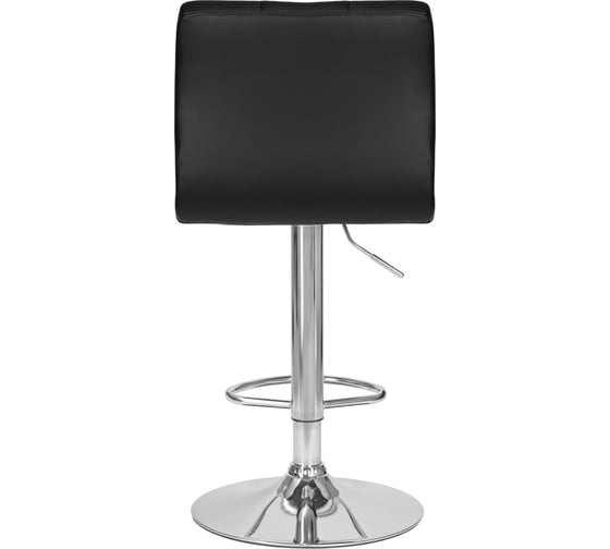 Барный стул DOBRIN CANDY цвет сиденья черный, цвет основания хром LM-5006_CH-M_EL-black