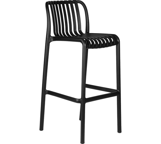 Барный стул DOBRIN CHLOE BAR цвет черный  LMZL-PP777_P-B-03
