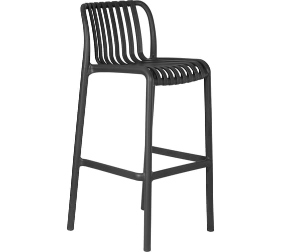 Барный стул DOBRIN CHLOE BAR темно-серый LMZL-PP777_P-GR-04