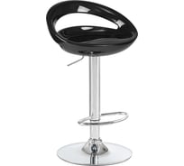 Барный стул DOBRIN DISCO цвет сиденья черный, цвет основания хром LM-1010_CH-M_ABS-black