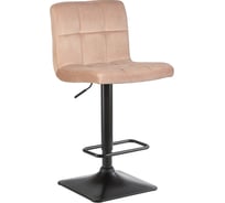 Барный стул DOBRIN DOMINIC цвет сиденья мокко велюр MJ9-9, цвет основания черный LM-5018_B-M_V-MJ9-9
