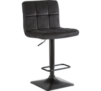 Барный стул DOBRIN DOMINIC цвет сиденья черный велюр MJ9-101, цвет основания черный LM-5018_B-M_V-MJ9-101