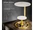 Журнальный столик, мебель в прихожую и коридор Oqqi 55x40x40 metal-table-58 3