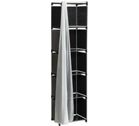 Стеллаж для игрушек напольный для книг и цветов Oqqi 157x39.5x27.5 rack-1-bl