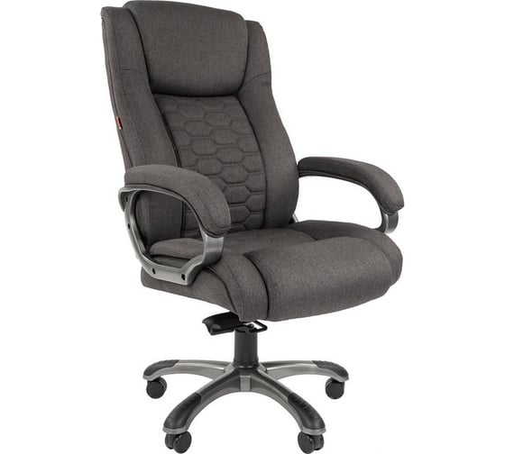 Кресло Easy Chair VTEChair-641 TC ткань серый, пластик серый 990360