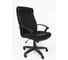 Кресло Easy Chair VTEChair-639 TPU ткань кожзам, черный/черный, пластик 686732 1