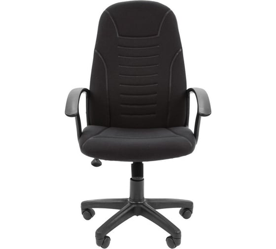 Кресло Easy Chair VTEChair-640 TС ткань черная, пластик 803386