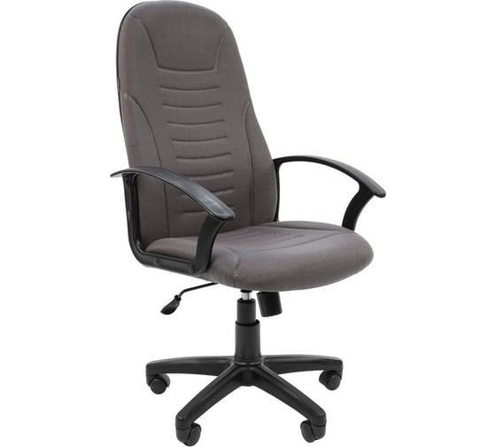 Кресло Easy Chair VTEChair-640 TС ткань серая, пластик 803387