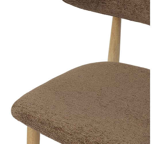 Стул Bergenson Bjorn Stone, мягкий шенилл, кофе с молоком BB0000663