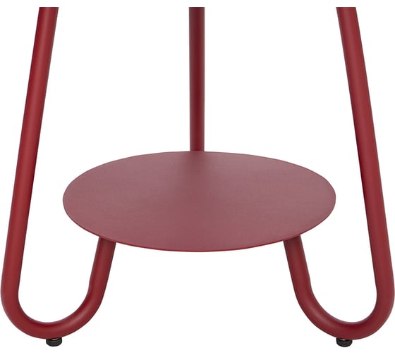 Столик Bergenson Bjorn Stian, d50 см, красный BB0000462