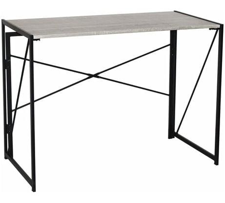 Стол на металлокаркасе BRABIX LOFT CD-002 дуб антик 641213