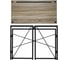 Стол на металлокаркасе BRABIX LOFT CD-002 дуб антик 641213 6