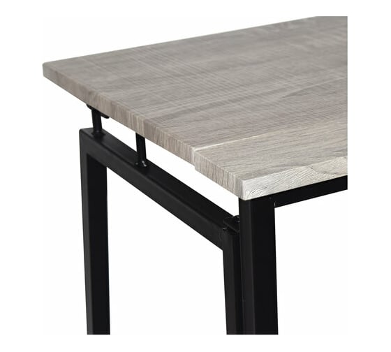 Стол на металлокаркасе BRABIX LOFT CD-001 дуб антик 641210