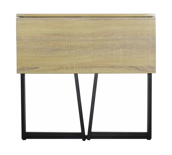 Стол на металлокаркасе BRABIX LOFT CD-001 дуб натуральный 641211