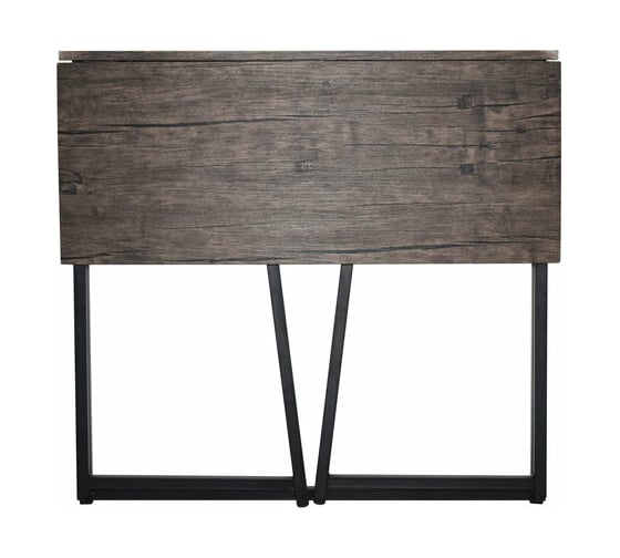 Стол на металлокаркасе BRABIX LOFT CD-001 морёный дуб 641209