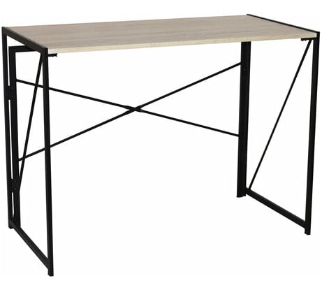 Стол на металлокаркасе BRABIX LOFT CD-002 дуб натуральный 641214