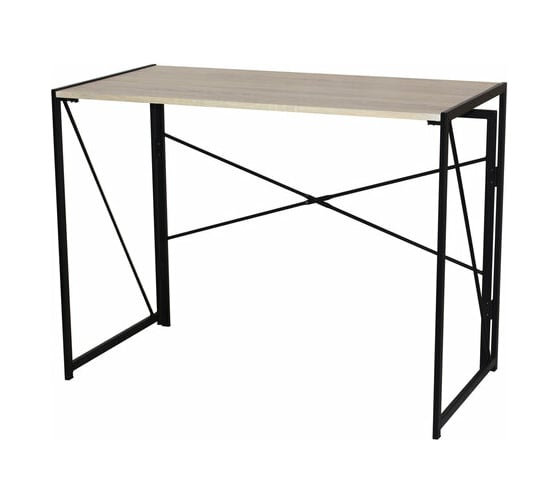 Стол на металлокаркасе BRABIX LOFT CD-002 дуб натуральный 641214