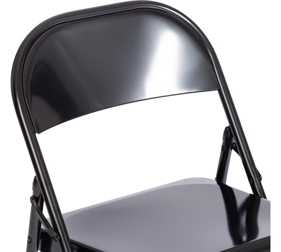Стул складной Tetchair FOLDER 3023(II), 6 шт, металлический, 46.5x48x75 см, Black 21271