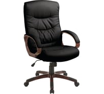 Кресло руководителя Easy Chair BNDt EChair-633 TR рециклированная кожа черная, пластик 470980