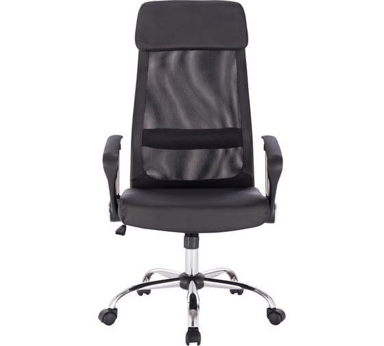 Кресло Easy Chair BNSpEСhair-589 TPU сетка/кожзам черный, хром 1114743