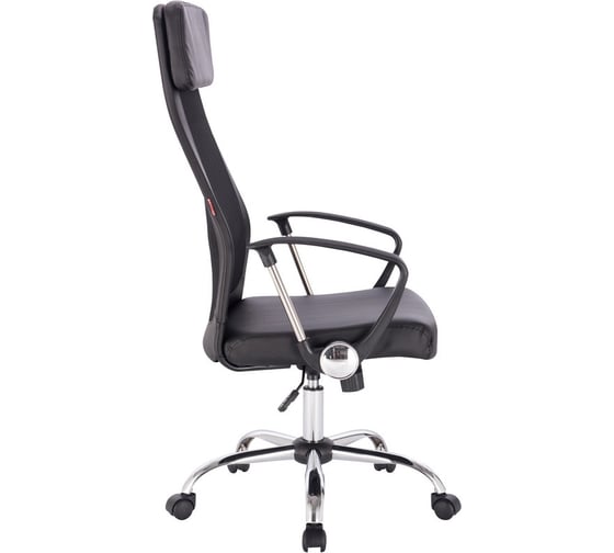 Кресло Easy Chair BNSpEСhair-589 TPU сетка/кожзам черный, хром 1114743