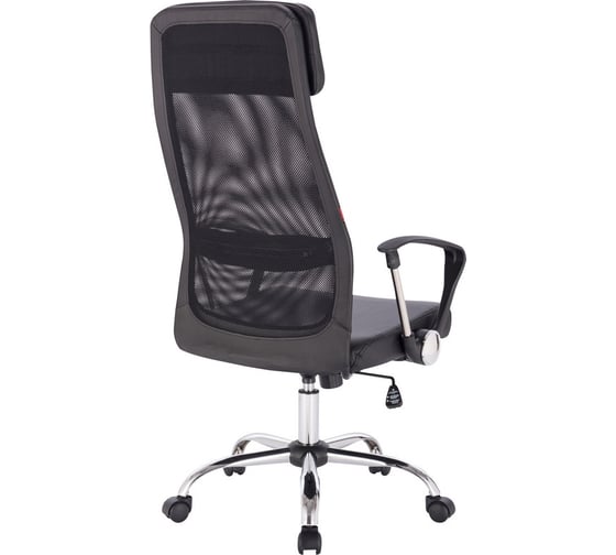 Кресло Easy Chair BNSpEСhair-589 TPU сетка/кожзам черный, хром 1114743