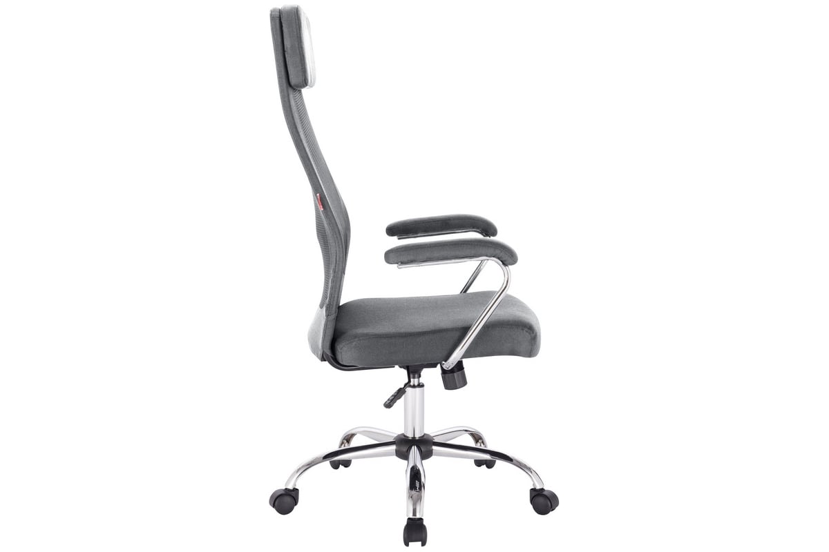  Easy Chair BNSpEСhair-591 TC сетка/ткань черный/серый, хром .