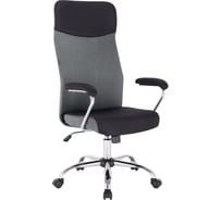 Кресло Easy Chair BNSpEСhair-590 TC ткань черный/серый, хром 1114737