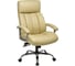 Кресло руководителя Easy Chair BNU EChair CS-8822E-1, кожа бежевая, хром 738416 1