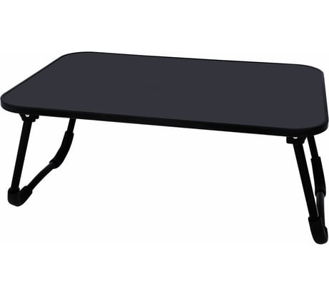 Столик складной для ноутбука/завтрака BRABIX BT-002 600х400х265 мм, черный 532901