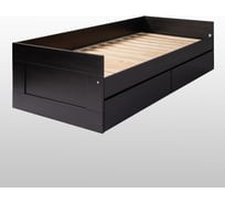 Раздвижная кровать с ящиками Гуд ЛАКК СИРИУС 80x200 см, Дуб Венге 2.02.08.460.5