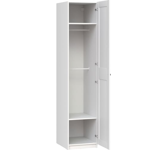 Шкаф Гуд ЛАКК МАКС 1 дверь, 50x61x233, белый RU 2.06.01.010.1