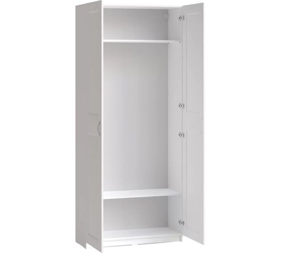 Шкаф ШВЕДСКИЙ СТАНДАРТ МАКС 2 двери, 100x61x233, белый RU 2.06.01.050.1