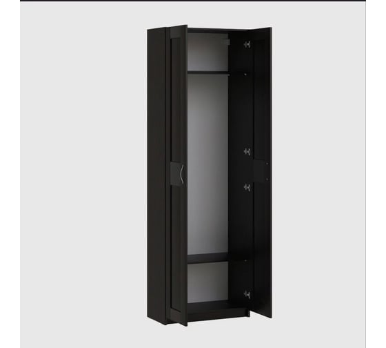 Шкаф ШВЕДСКИЙ СТАНДАРТ МАКС 2 двери, 75x38x233, дуб венге RU 2.06.01.040.5