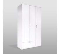 Шкаф Гуд ЛАКК СИРИУС 3 двери, 1 ящик, 117x59x220, белый RU 2.02.01.480.1