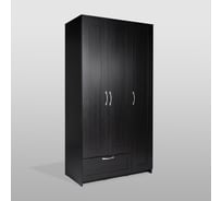 Шкаф Гуд ЛАКК СИРИУС 3 двери, 1 ящик, 117x59x220, дуб венге RU 2.02.01.480.5