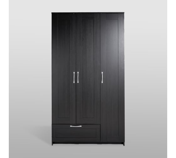 Шкаф ШВЕДСКИЙ СТАНДАРТ СИРИУС 3 двери, 1 ящик, 117x59x220, дуб венге RU 2.02.01.480.5