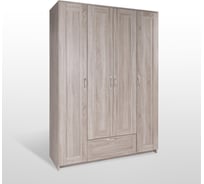 Шкаф Гуд ЛАКК СИРИУС 4 двери, 1 ящик, 156x59x220, сонома RU 2.02.01.490.3