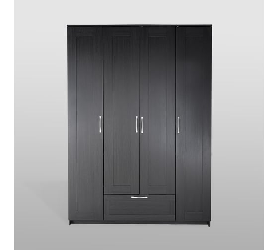 Шкаф ШВЕДСКИЙ СТАНДАРТ СИРИУС 4 двери, 1 ящик, 156x59x220, дуб венге RU 2.02.01.490.5