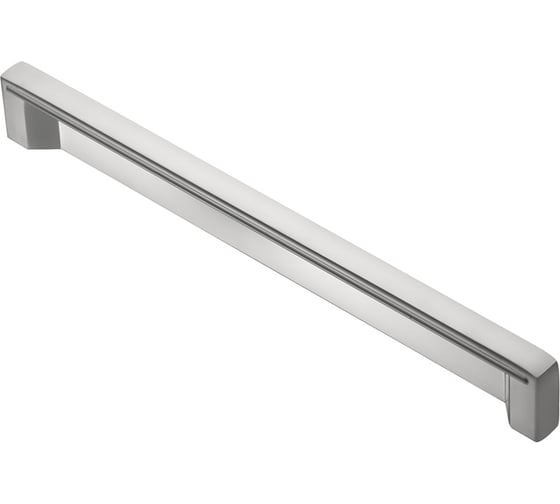 Ручка-рейлинг KERRON 160мм, матовый хром R-3060-160 SC 1