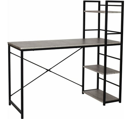 Стол на металлокаркасе BRABIX LOFT CD-005 дуб антик 641222