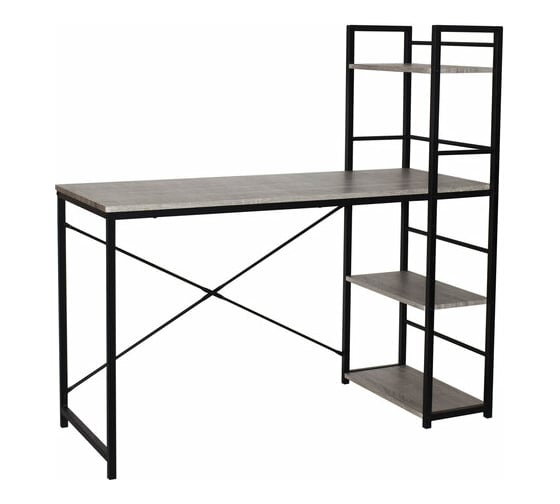 Стол на металлокаркасе BRABIX LOFT CD-005 дуб антик 641222