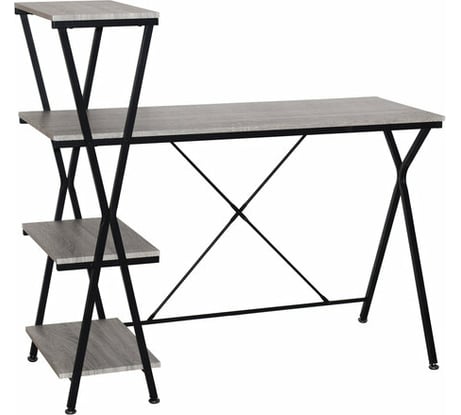 Стол на металлокаркасе BRABIX LOFT CD-004 дуб антик 641219