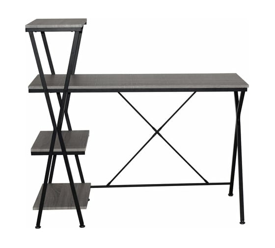 Стол на металлокаркасе BRABIX LOFT CD-004 дуб антик 641219