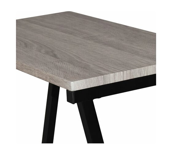Стол на металлокаркасе BRABIX LOFT CD-004 дуб антик 641219