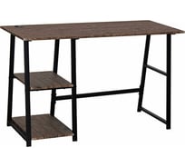 Стол на металлокаркасе BRABIX LOFT CD-006 морёный дуб 641224