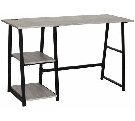 Стол на металлокаркасе BRABIX LOFT CD-006 дуб антик 641225