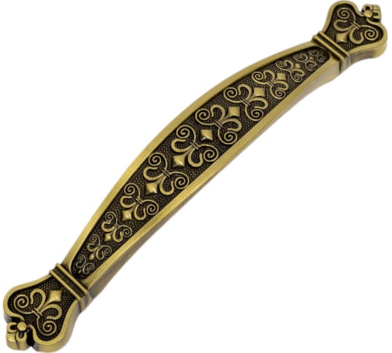 Ручка-скоба KERRON 128 мм, античная бронза RS-080-128 BA